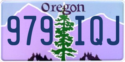 OR license plate 979IQJ