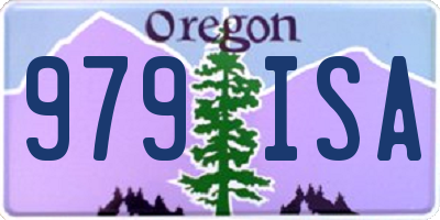 OR license plate 979ISA