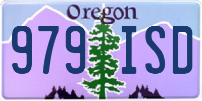 OR license plate 979ISD