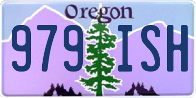 OR license plate 979ISH