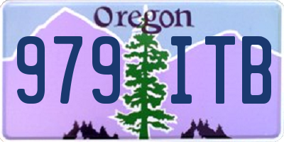 OR license plate 979ITB