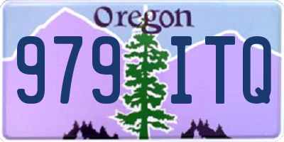 OR license plate 979ITQ