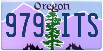 OR license plate 979ITS