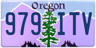 OR license plate 979ITV