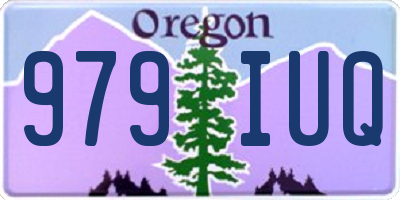 OR license plate 979IUQ