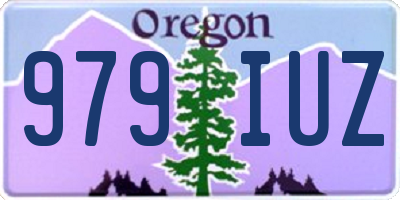 OR license plate 979IUZ