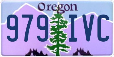 OR license plate 979IVC
