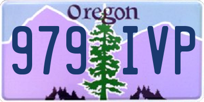 OR license plate 979IVP