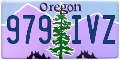 OR license plate 979IVZ