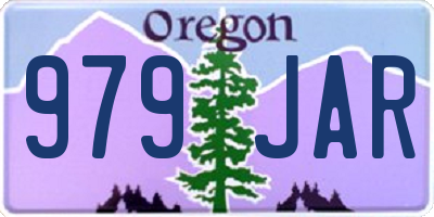 OR license plate 979JAR
