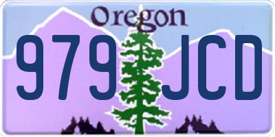 OR license plate 979JCD