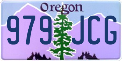 OR license plate 979JCG