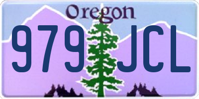 OR license plate 979JCL