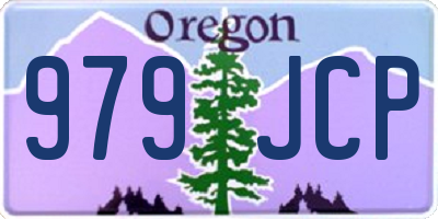 OR license plate 979JCP