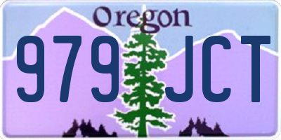 OR license plate 979JCT