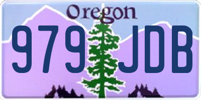 OR license plate 979JDB