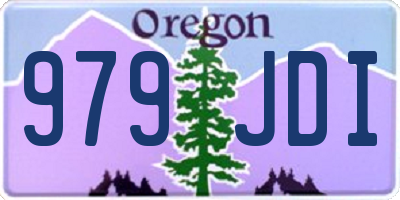 OR license plate 979JDI