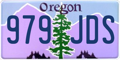 OR license plate 979JDS