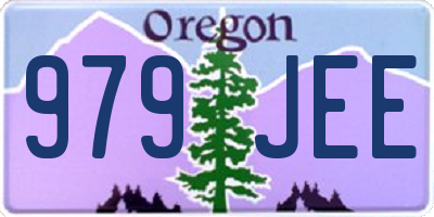OR license plate 979JEE