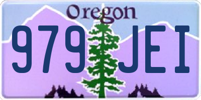 OR license plate 979JEI