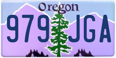 OR license plate 979JGA