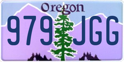 OR license plate 979JGG