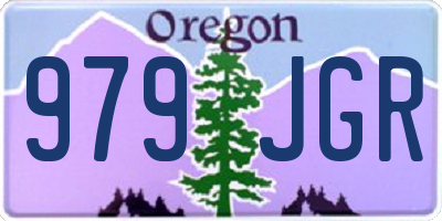 OR license plate 979JGR