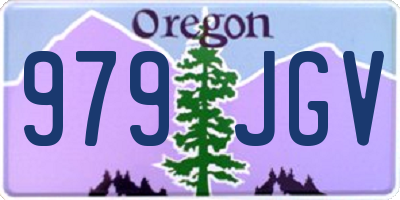 OR license plate 979JGV