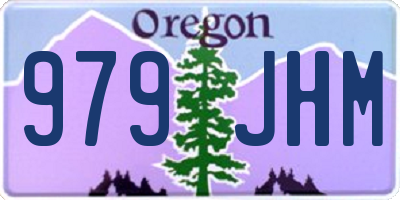 OR license plate 979JHM