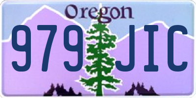OR license plate 979JIC