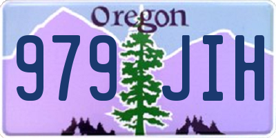 OR license plate 979JIH