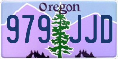 OR license plate 979JJD