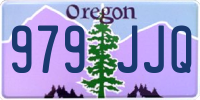 OR license plate 979JJQ