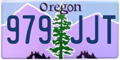 OR license plate 979JJT