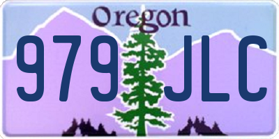 OR license plate 979JLC