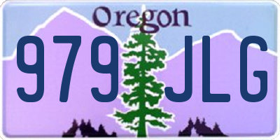 OR license plate 979JLG