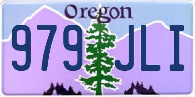 OR license plate 979JLI