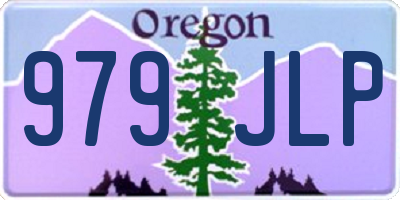 OR license plate 979JLP