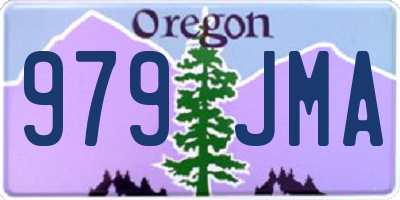 OR license plate 979JMA