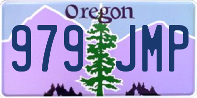 OR license plate 979JMP