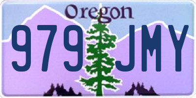 OR license plate 979JMY