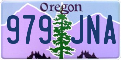 OR license plate 979JNA