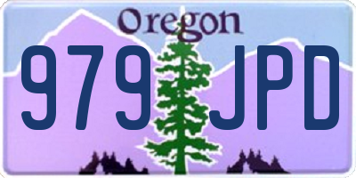 OR license plate 979JPD