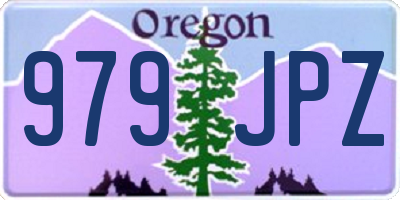 OR license plate 979JPZ