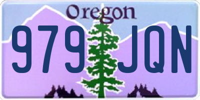 OR license plate 979JQN