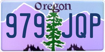 OR license plate 979JQP