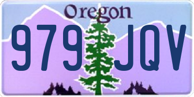 OR license plate 979JQV
