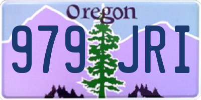 OR license plate 979JRI