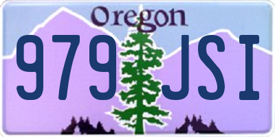 OR license plate 979JSI