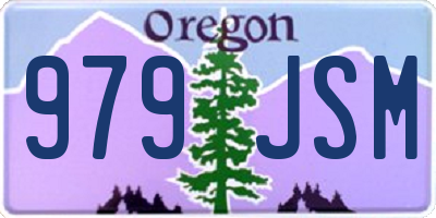 OR license plate 979JSM